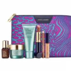 ESTEE LAUDER 7p Detox Skincare Nude Lip Makeup $166 NIP